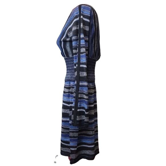 Laundry by Shelli Segal Metallic Knit Dress Small - Picture 4 of 6